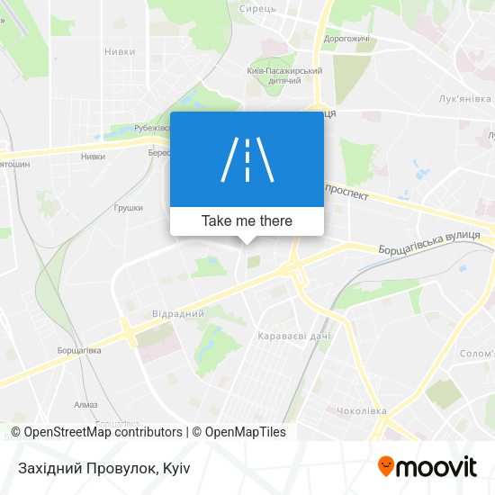 Західний Провулок map