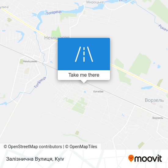 Залізнична Вулиця map