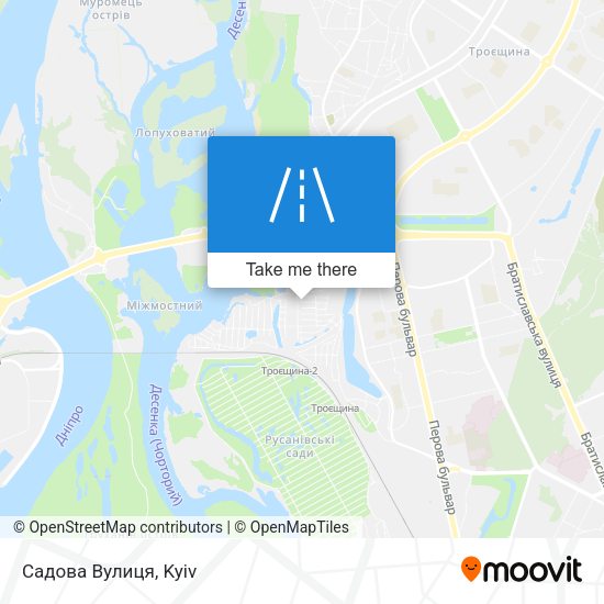 Садова Вулиця map