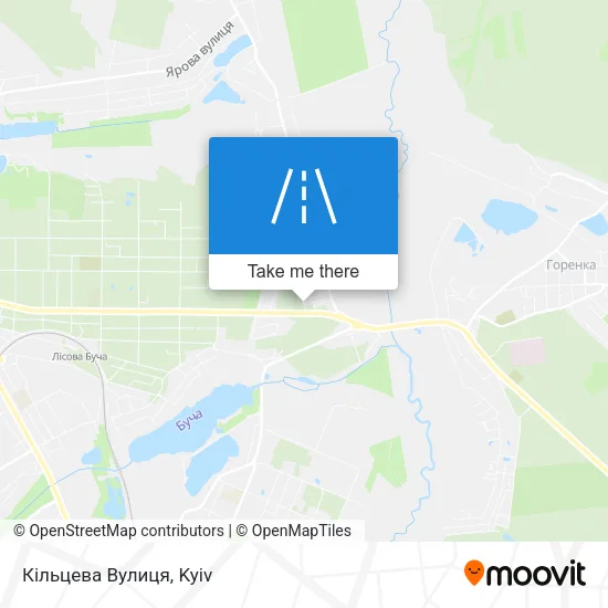 Карта Кільцева Вулиця