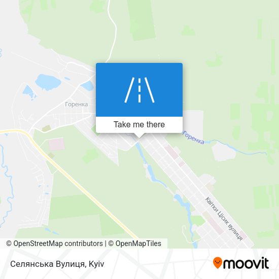 Селянська Вулиця map