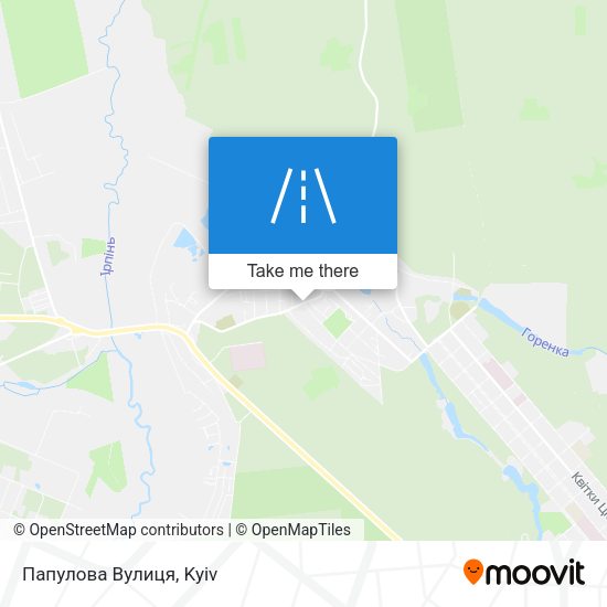 Папулова Вулиця map