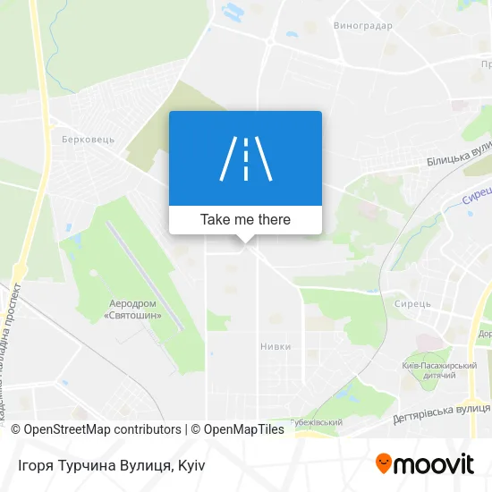 Карта Ігоря Турчина Вулиця