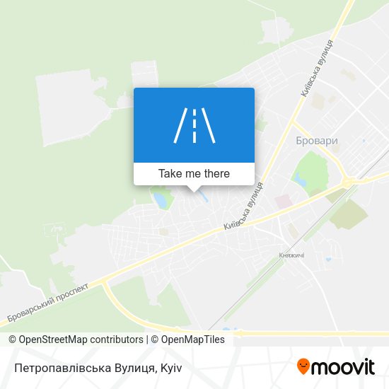 Петропавлівська Вулиця map