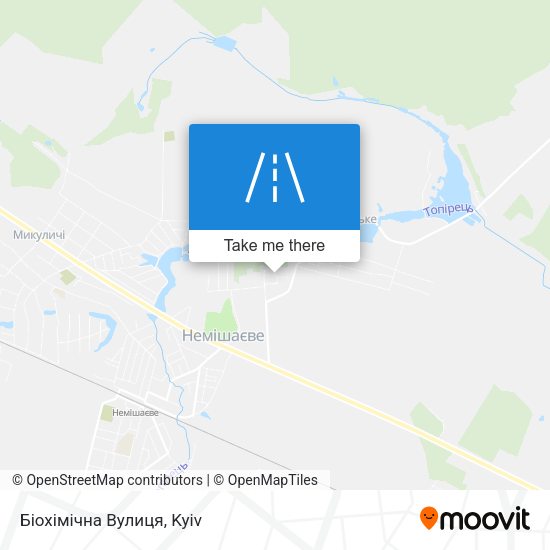 Біохімічна Вулиця map