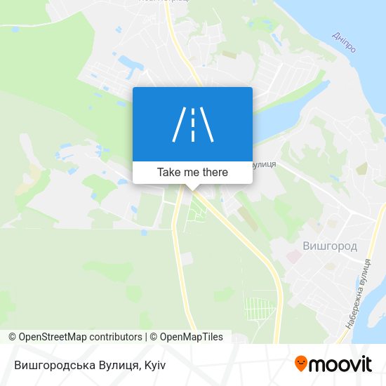 Вишгородська Вулиця map