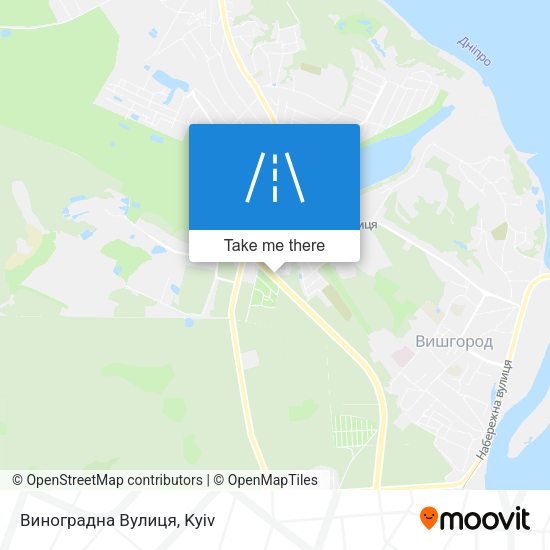 Виноградна Вулиця map