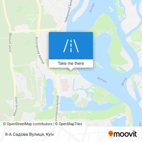 8-А Садова Вулиця map