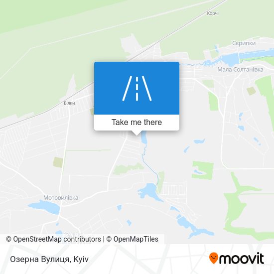 Озерна Вулиця map
