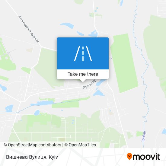 Вишнева Вулиця map