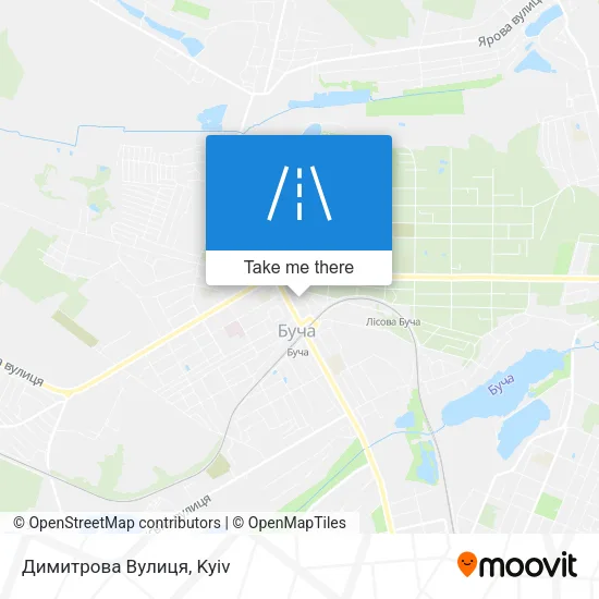 Карта Димитрова Вулиця