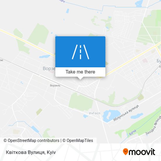 Квіткова Вулиця map