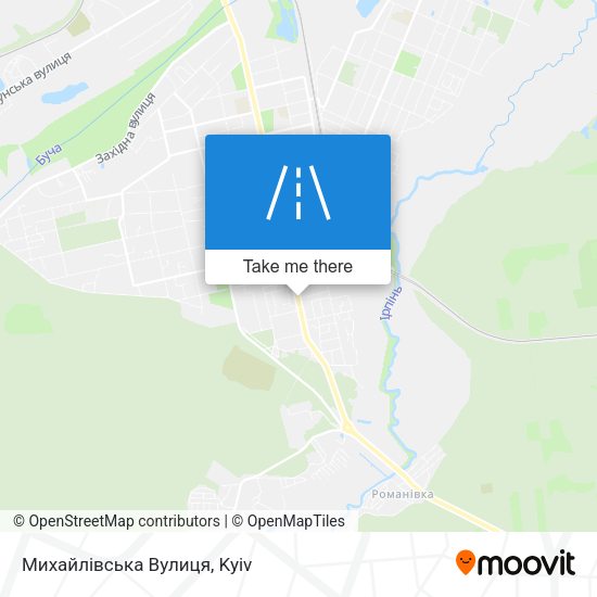 Михайлівська Вулиця map
