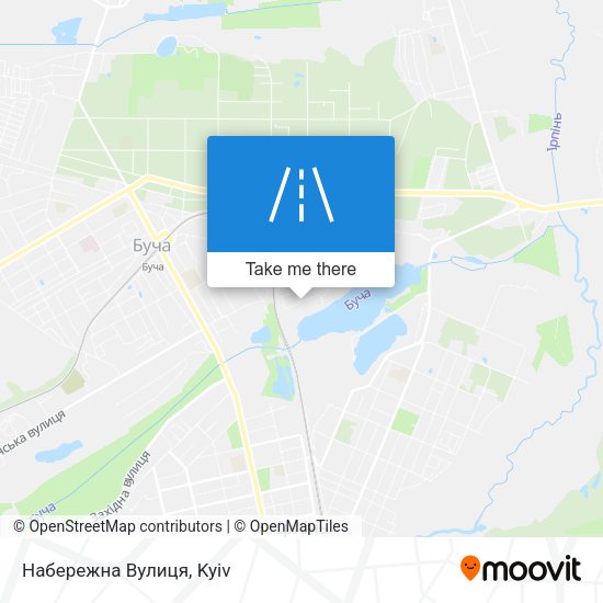 Набережна Вулиця map
