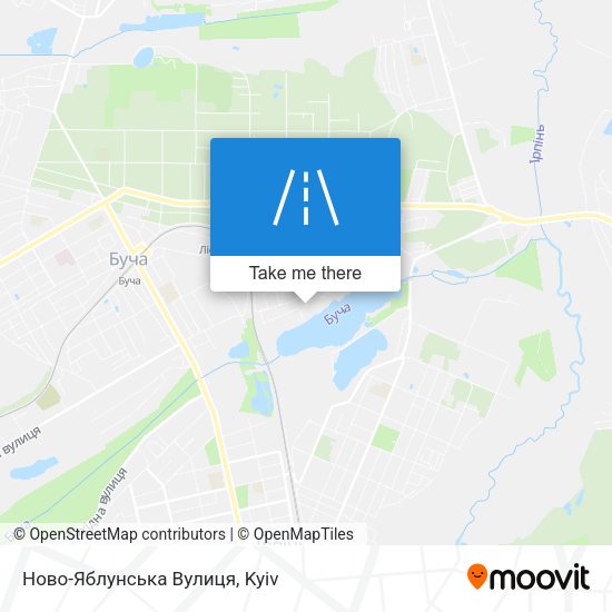 Ново-Яблунська Вулиця map