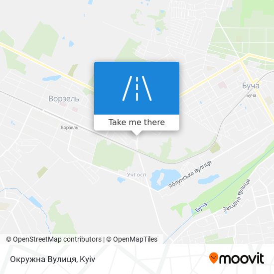 Окружна Вулиця map