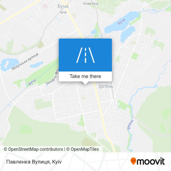 Павленка Вулиця map