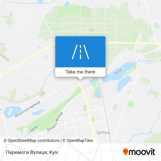 Перемоги Вулиця map