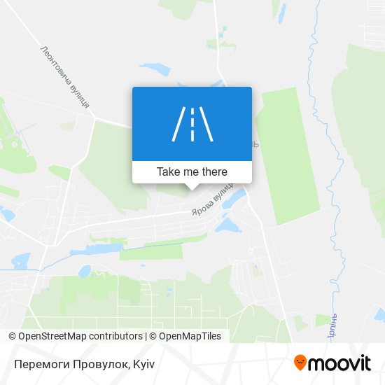 Перемоги Провулок map