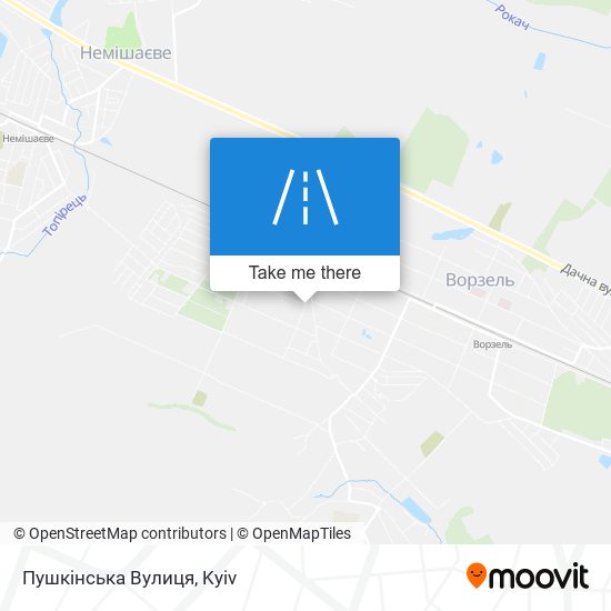 Карта Пушкінська Вулиця