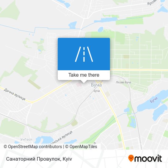 Санаторний Провулок map