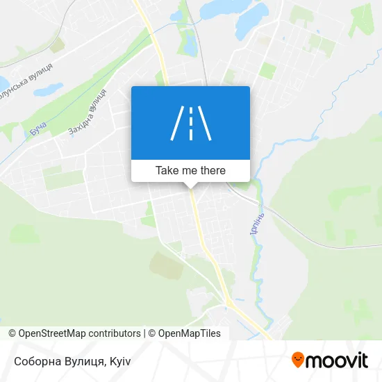 Карта Соборна Вулиця