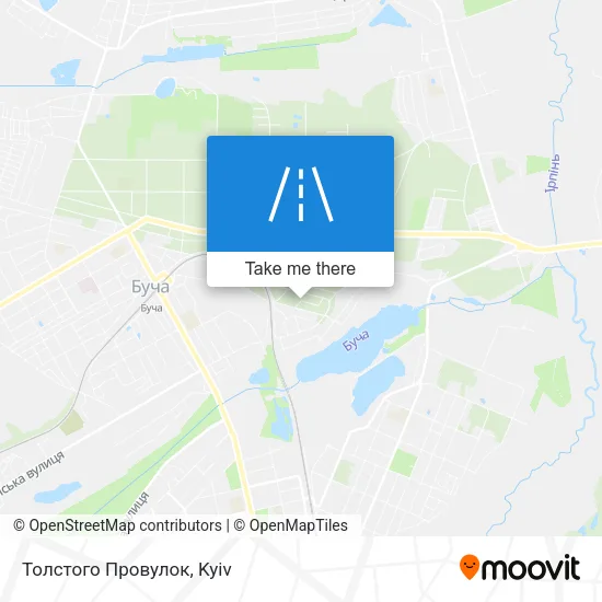 Карта Толстого Провулок