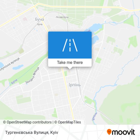 Тургенєвська Вулиця map