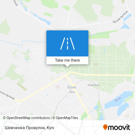 Шевченка Провулок map