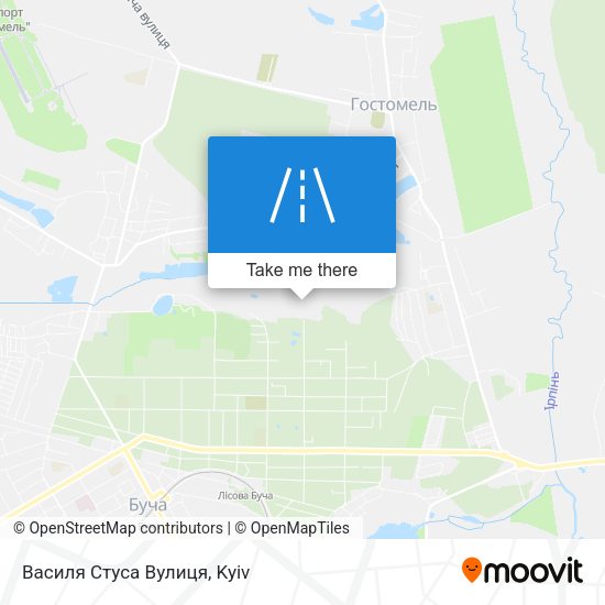 Василя Стуса Вулиця map