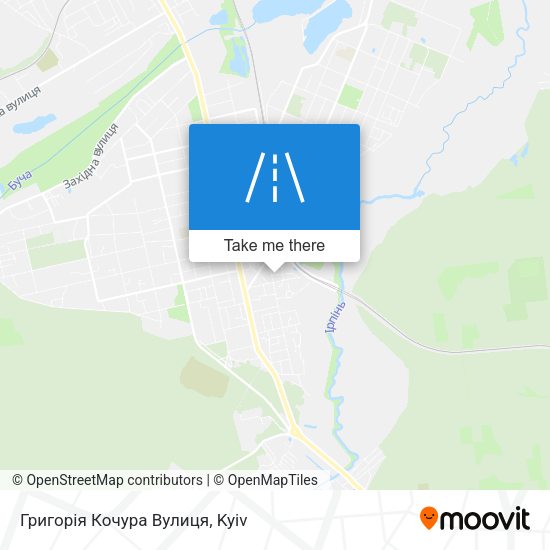 Григорія Кочура Вулиця map