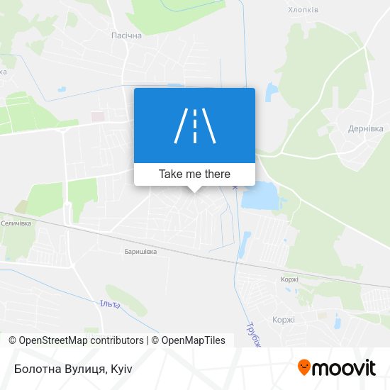 Болотна Вулиця map