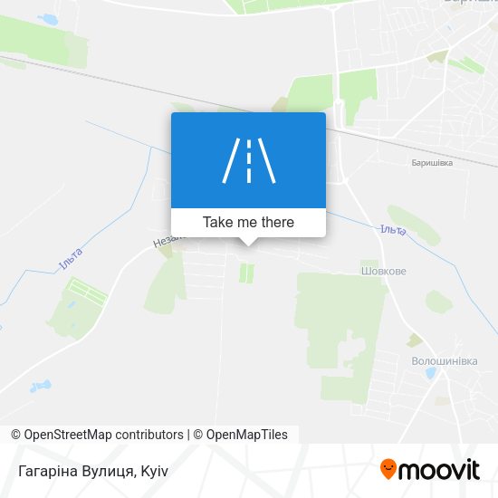 Гагаріна Вулиця map