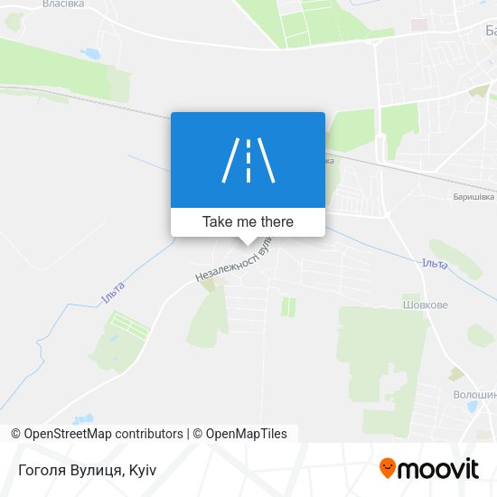 Гоголя Вулиця map