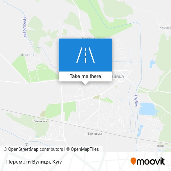 Перемоги Вулиця map
