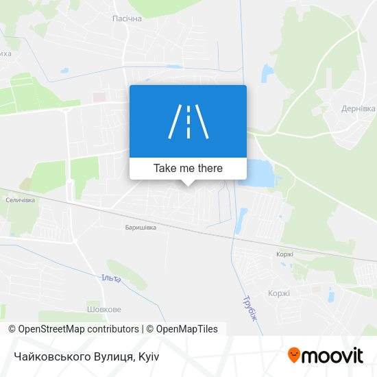 Чайковського Вулиця map