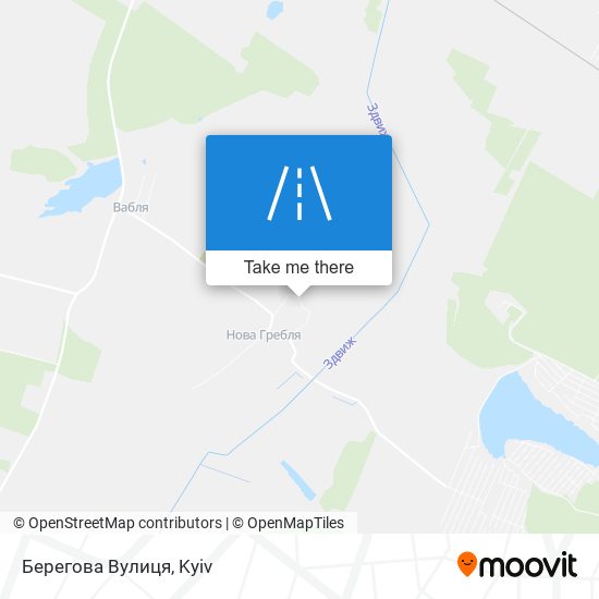 Берегова Вулиця map