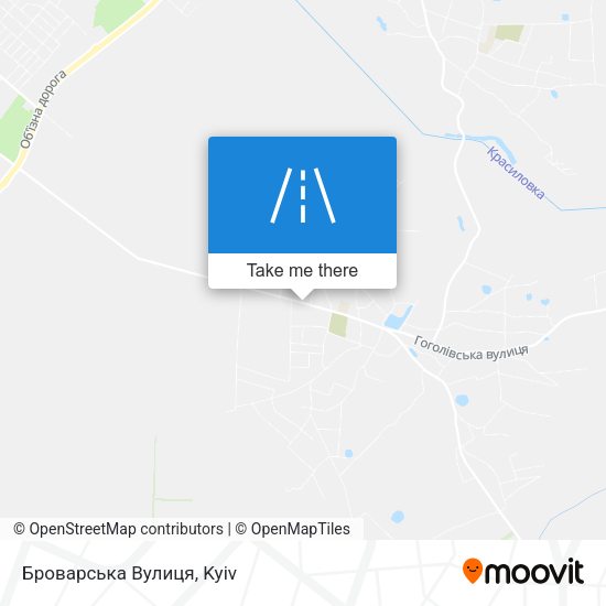 Броварська Вулиця map