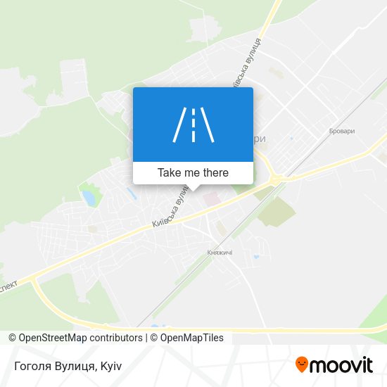 Гоголя Вулиця map