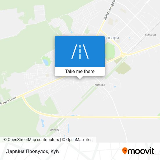 Дарвіна Провулок map