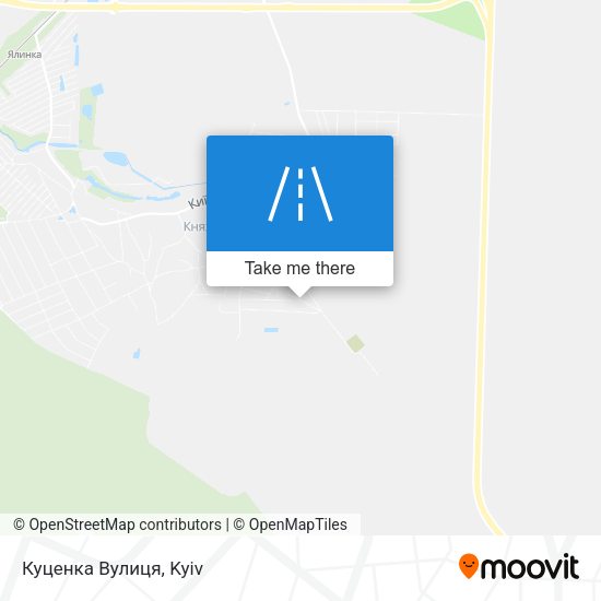 Куценка Вулиця map