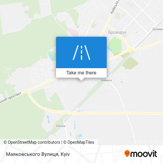 Маяковського Вулиця map