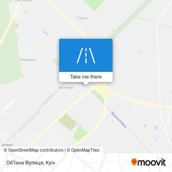 Об’Їзна Вулиця map