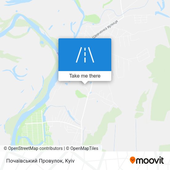 Почаївський Провулок map