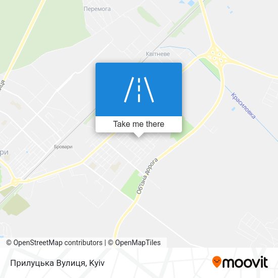 Прилуцька Вулиця map
