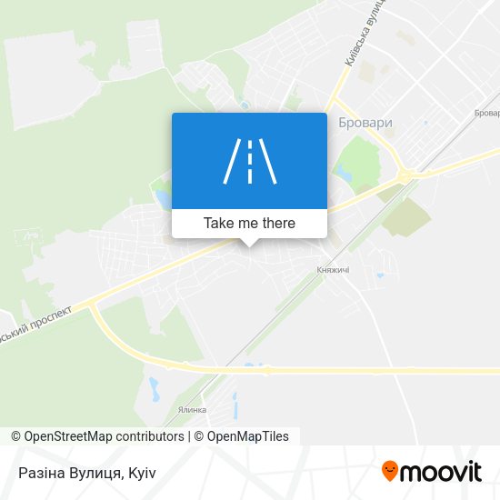 Разіна Вулиця map