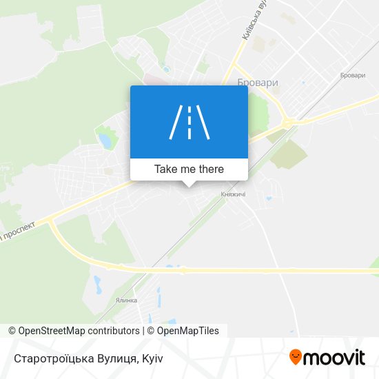 Старотроїцька Вулиця map