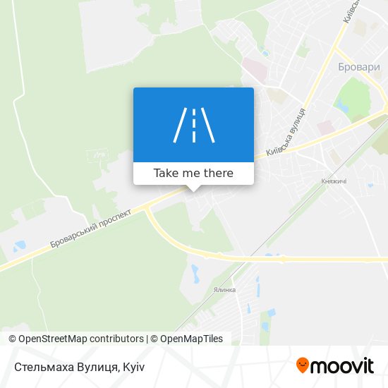 Стельмаха Вулиця map