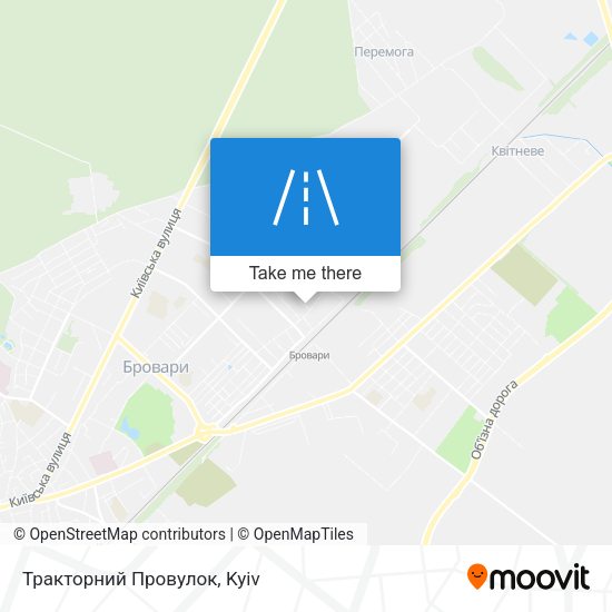 Тракторний Провулок map