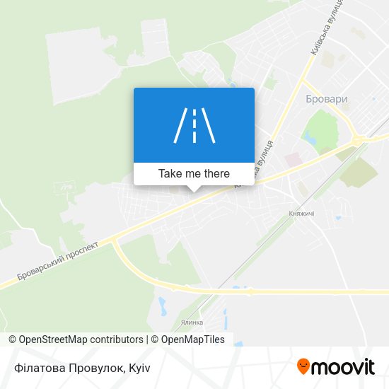 Філатова Провулок map